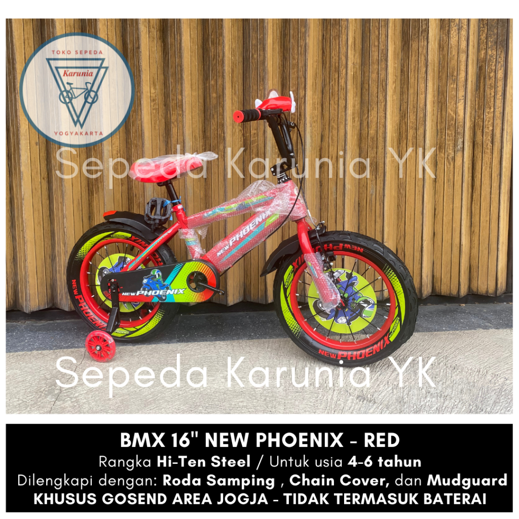 Sepeda BMX New Phoenix 16 inch | Sepeda Anak Laki laki