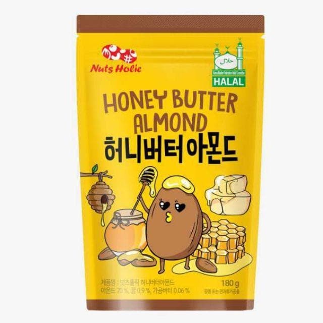 

Nuts Holic Honey Butter Almond 180 gr