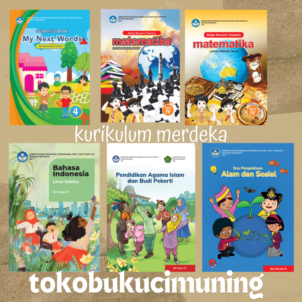 Buku Kurikulum Merdeka SD Kelas 4 Kemendikbud