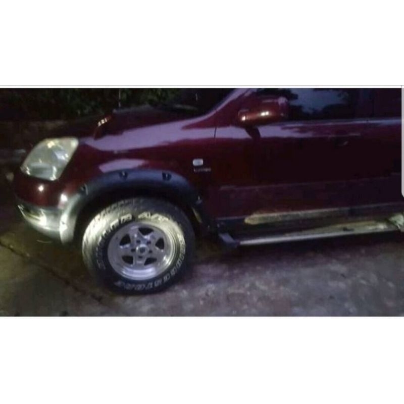 over fender Honda CRV gen 3 model baut variasi