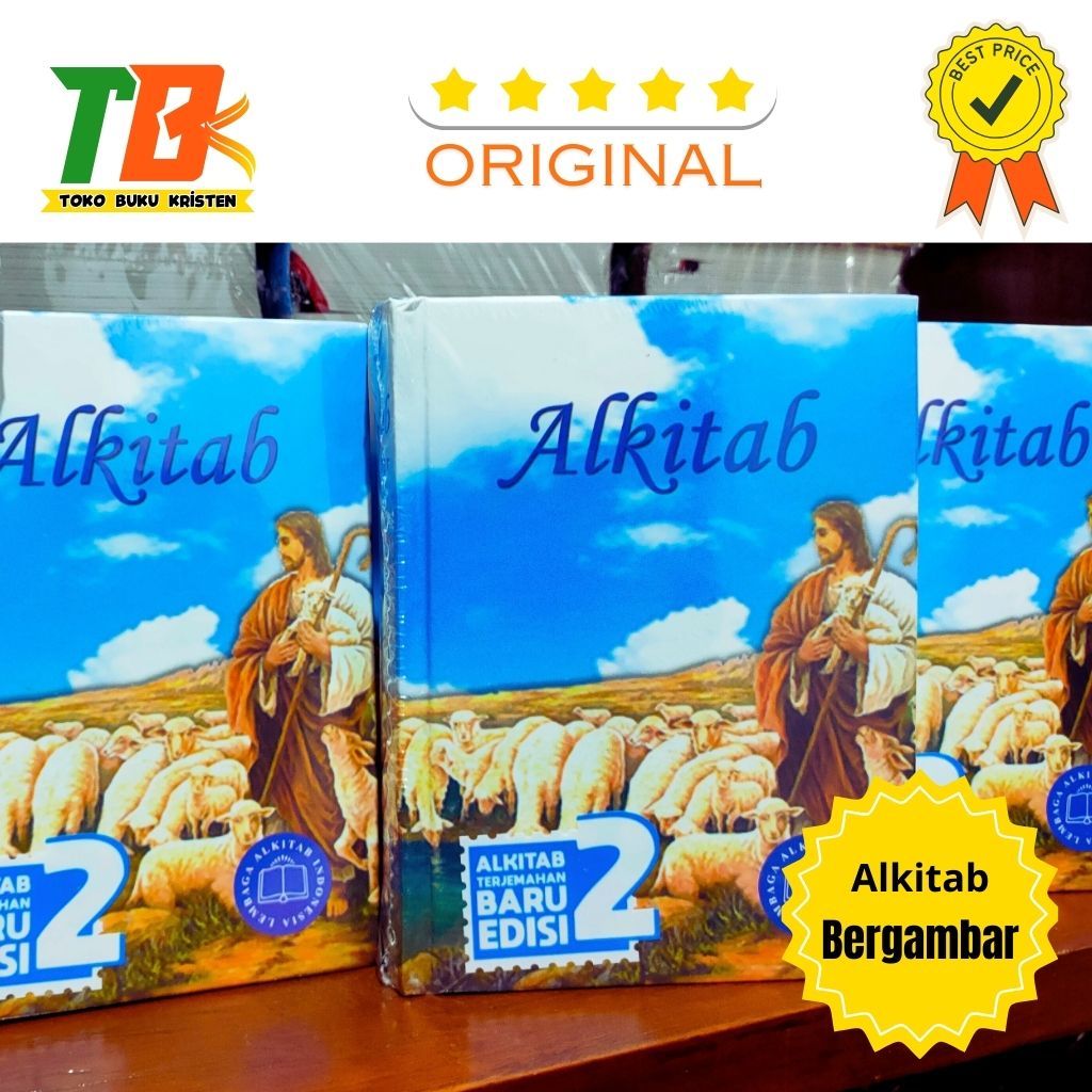 ALKITAB BERGAMBAR BAGUS UNTUK ANAK-ANAK