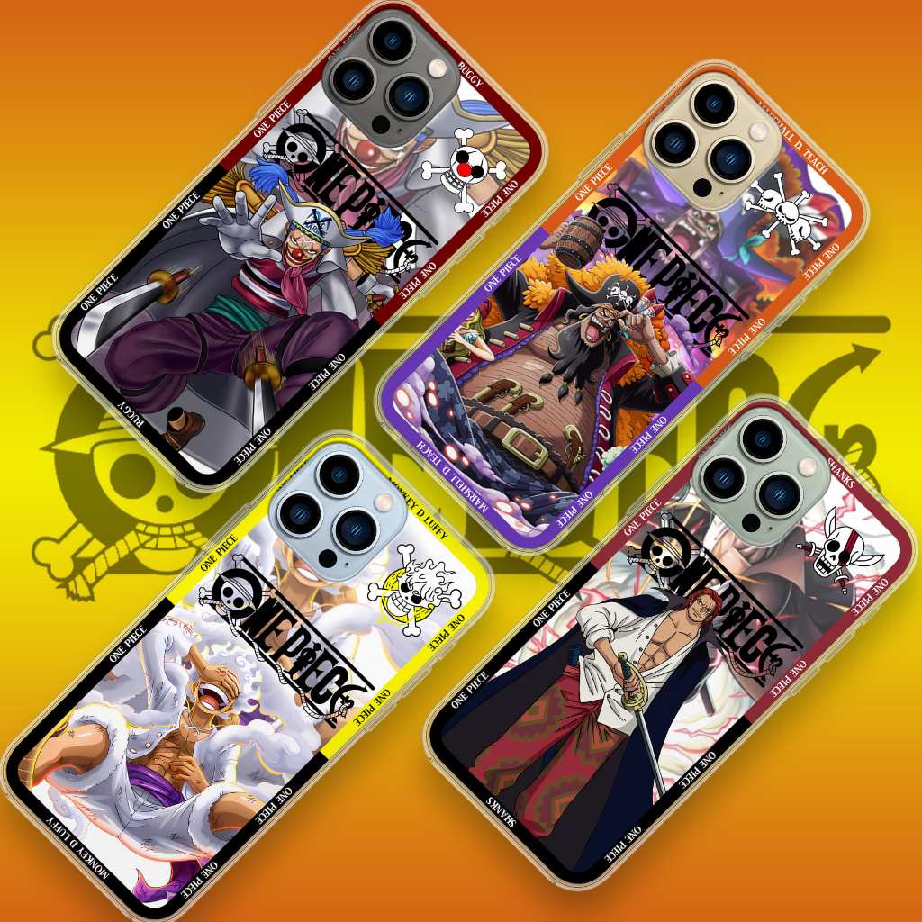 Case Motif ONE PIECE IPHONE IP 6 IP 7 IP 8 IP 11 IP 13 IP 12 IP 14 PROMAX IP XR IPX 7+ CASE MIRACLE 