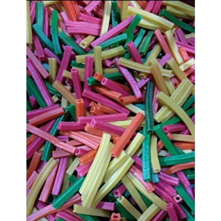 

KERUPUK POTATO WARNA WARNI 1KG/ TOPPING SEBLAK