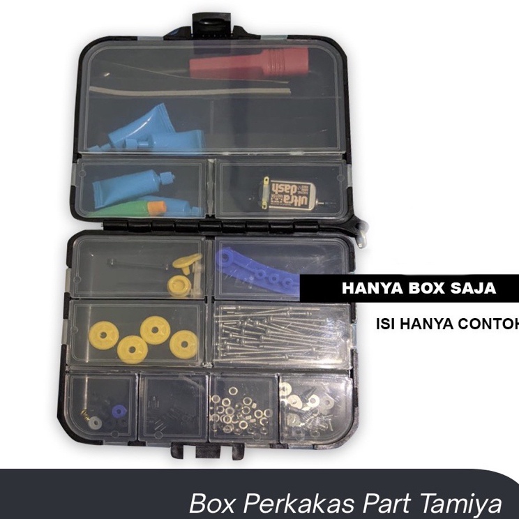 CIY BOX Perkakas Part Tamiya Kotak Dinamo Penyimpanan Part Tamiya Kotak  Harga Murah