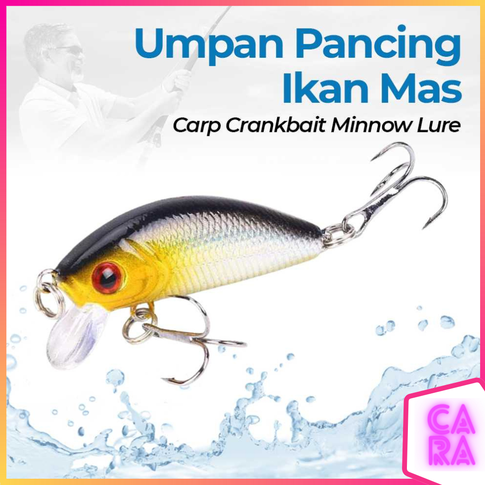 Umpan Pancing Bentuk Ikan Mas 50mm LD07
