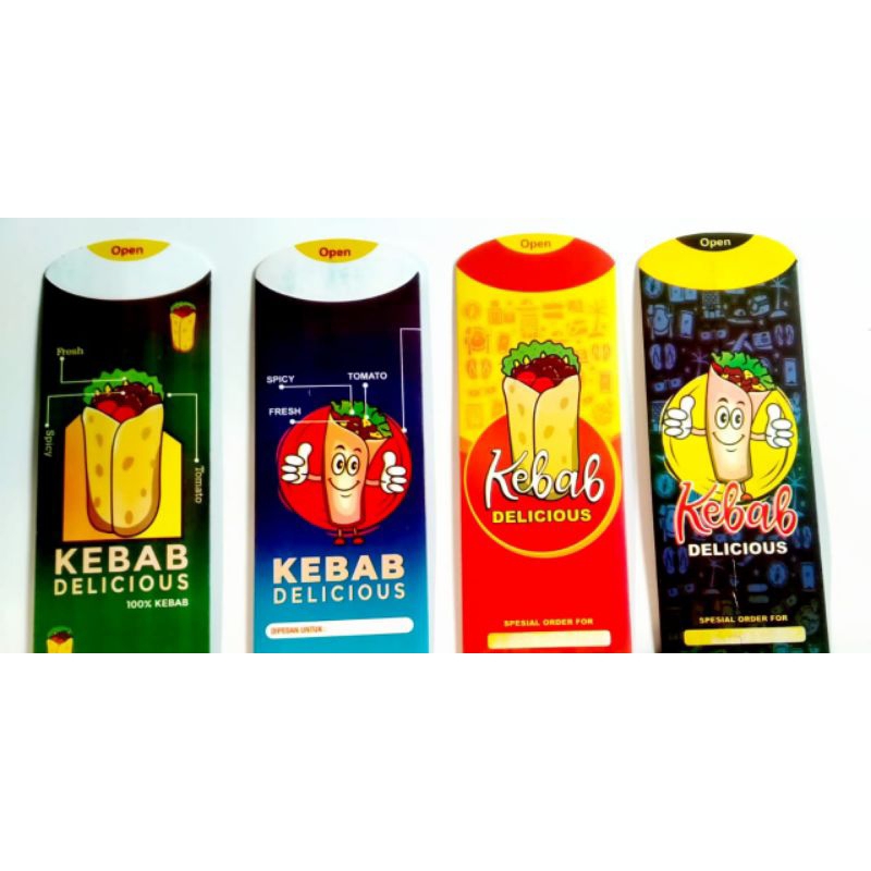 

kertas kebab 100pcs ivory kertas anti minyak 24x9cm