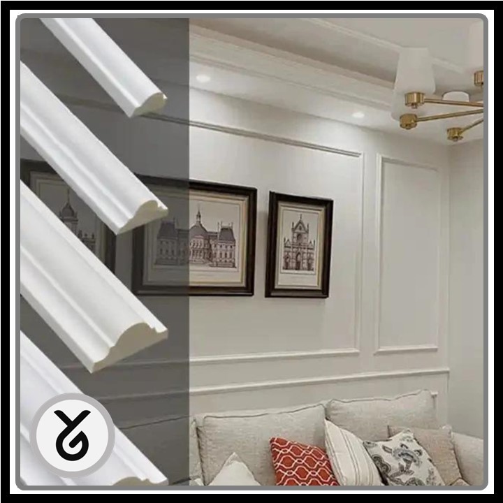 Wall Moulding PVC List Profil Dinding