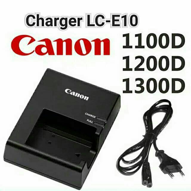 Charger Canon LC-E10 LC-E10E  LCE10 Baterai Canon LP-E10 LPE10 1100D 1200D 1300D 1500D 3000D 4000d Image 3