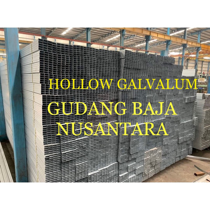 Holo Plafon / Hollow 2X4 dan 4X4 Galvalum
