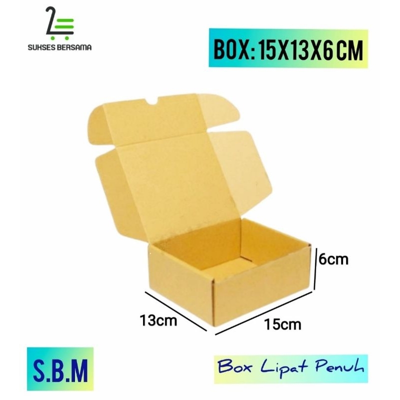 

Box 15x13x6cm /Kardus/Packing (reven)/Hampers