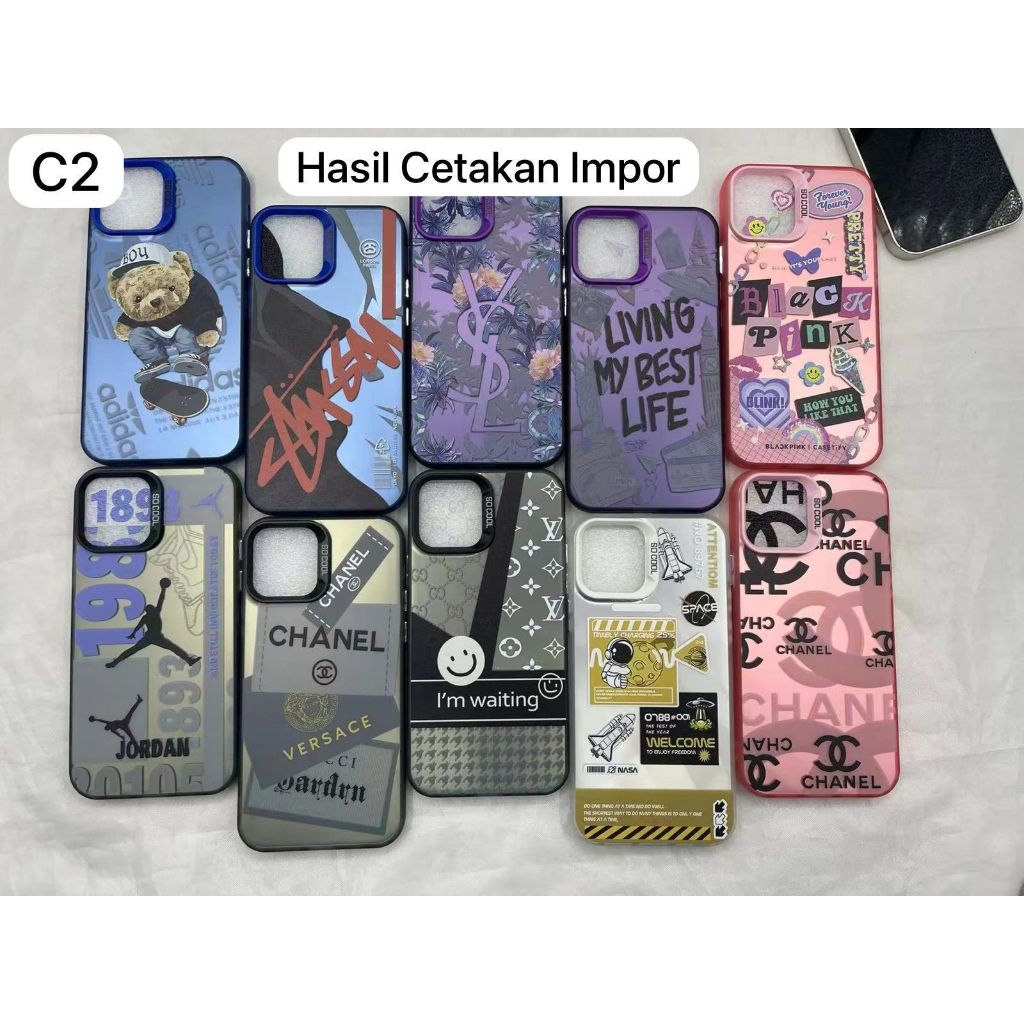 IMD HARD CASE GAMBAR BLACKPINK, CHANEL, BRANDED SAMSUNG J2 PRIME,J7 PRIME,A13 4G,A10S,A20S,A04, A04S