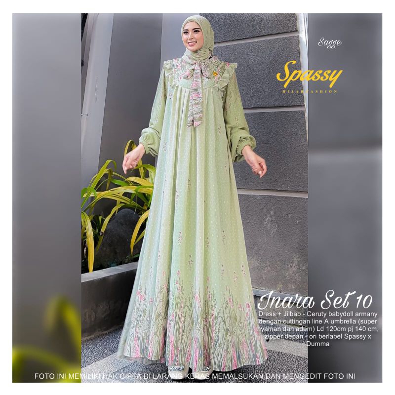 Maxy set hijab Inara#10 Ori Spassy