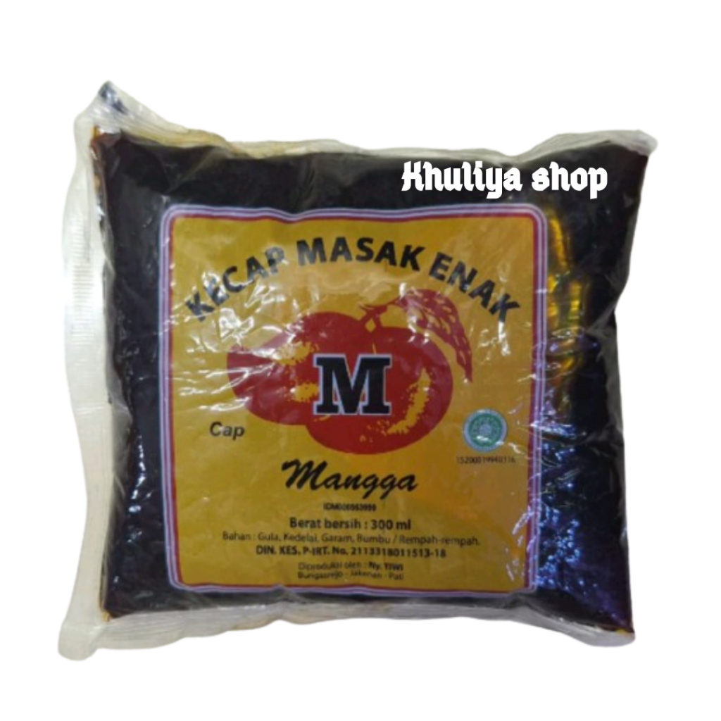 

Kecap Manis Mangga/Kecap Mangga 300ml/Kecap Manis Cap Mangga