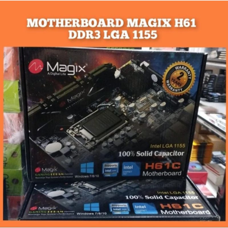 MOTHERBOARD MAGIX H61-C DDR3 LGA 1155
