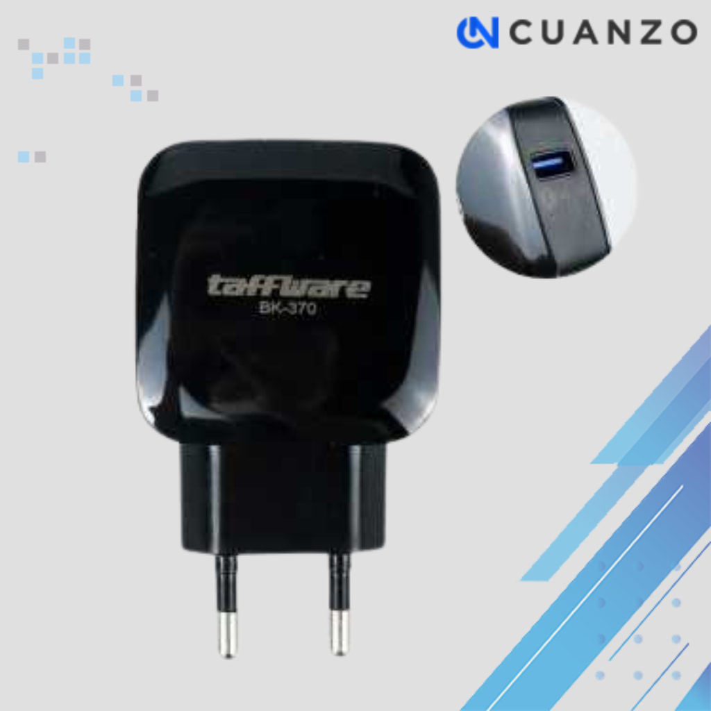 Wall Charger USB 1 Port QuickCharge 3.0 3A / Adaptor Charger 1 Slot LED Fast Charging Hp Handphone S