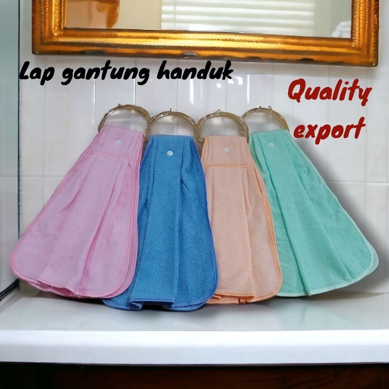 Serbet Tangan Lap Tangan Ring Handuk Serbet Gantung Lap handuk Tebal | Kitchen Towel Lap tangan