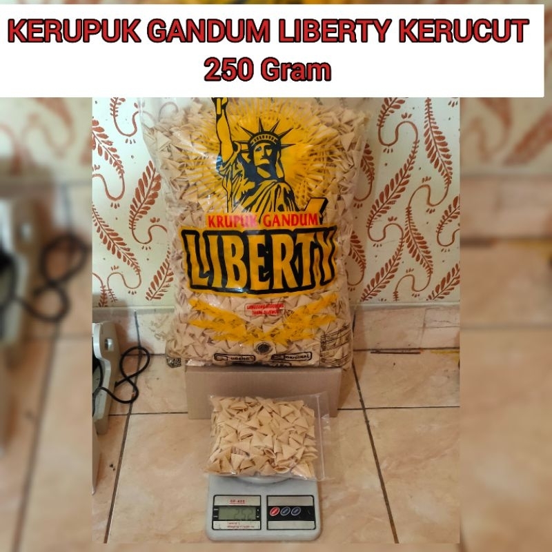 

Kerupuk Gandum Liberty Kerucut 250 Gram