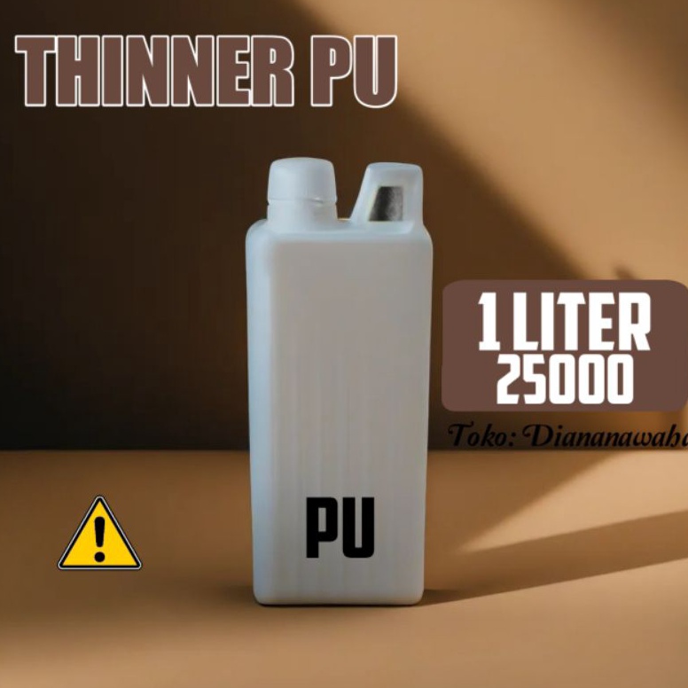 Terbagus Jual thinner 1 liter PU Polyurethane pengencer Cat tiner 1 liter