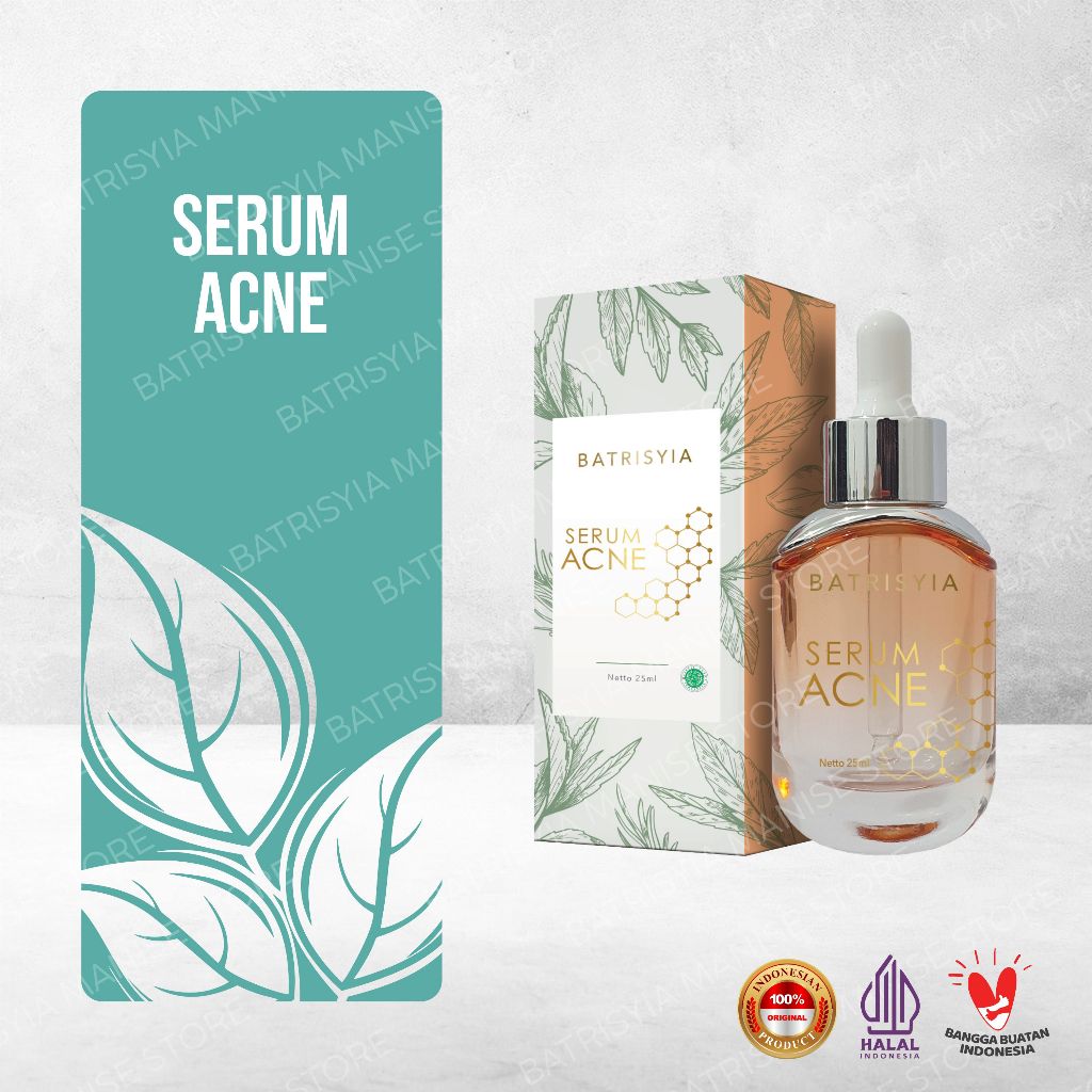 Batrisyia Serum Acne 25ml - Serum Kulit Berjerawat/Kulit Berminyak