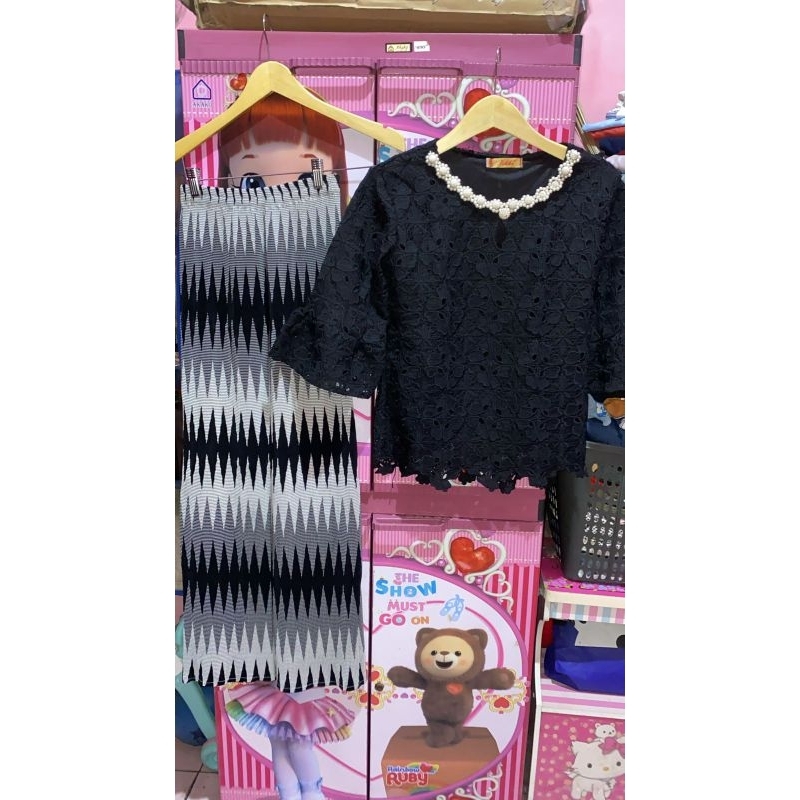 set rok brokat kondangan