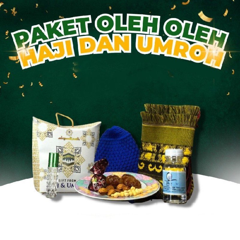 

Paket Oleh Oleh Haji Dan Umroh Air Zamzam Kacang Arab Kualitas Premium