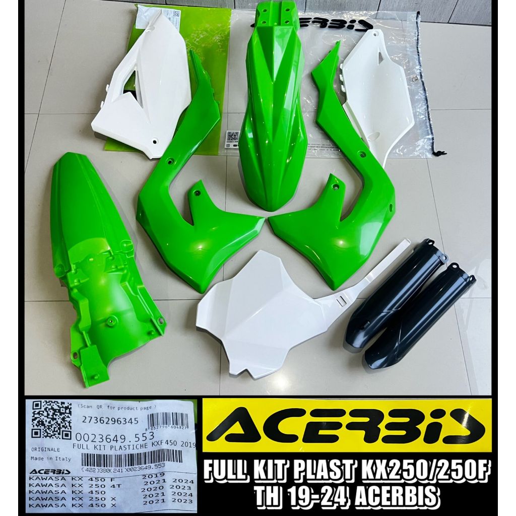 body set cover kit acerbis KX250 KX250F tahun 2019 2024