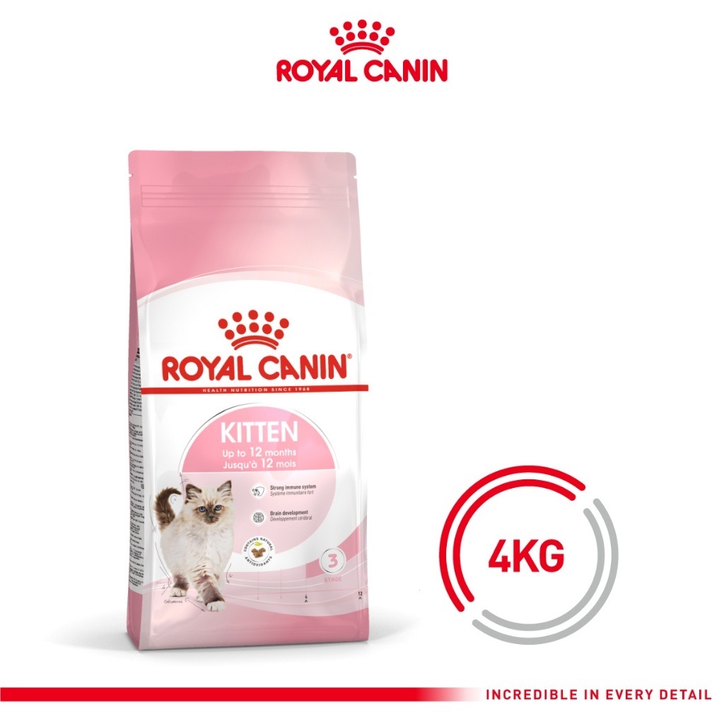 ROYAL CANIN KITTEN SECOND AGE 4KG FRESHPACK DRY CAT FOOD / MAKANAN KUCING ROYAL CANIN KITTEN 2ND AGE