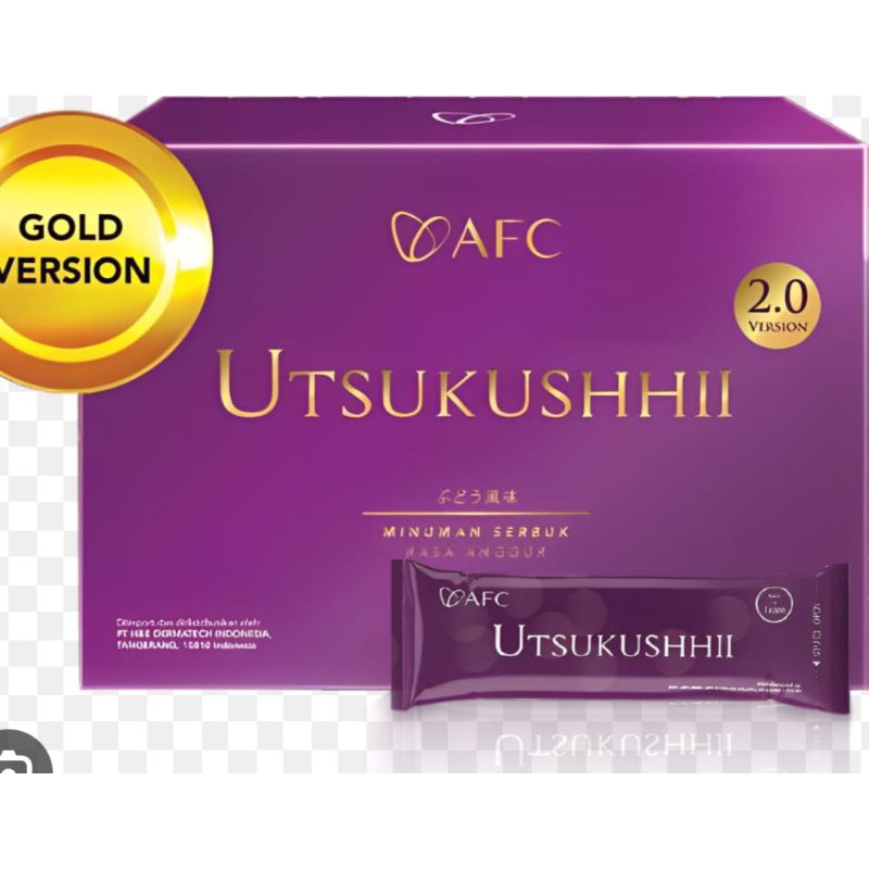 

Utsu Gold Minuman Serbuk Jepang Box Segel Original (Isi 28 Sachet) Exp 2027