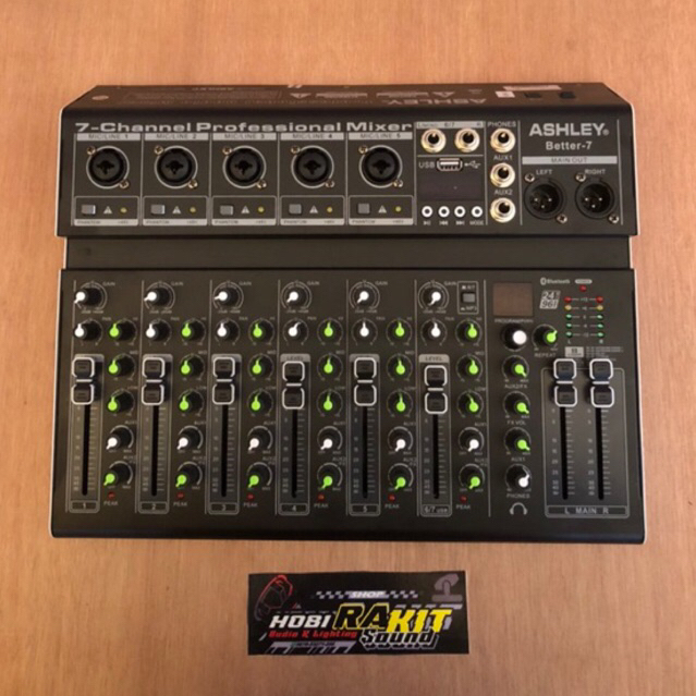 MIXER ASHLEY BETTER 7 AUDIO PROFESSIONAL