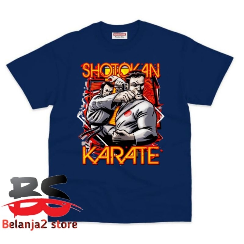 BAJU KAOS ANAK MOTIF SHOTOKAN KARATE ATASAN ANAK GRATIS NAMA