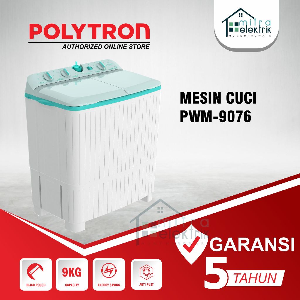 Mesin Cuci Polytron Giant Hijab Series 9Kg / 10Kg