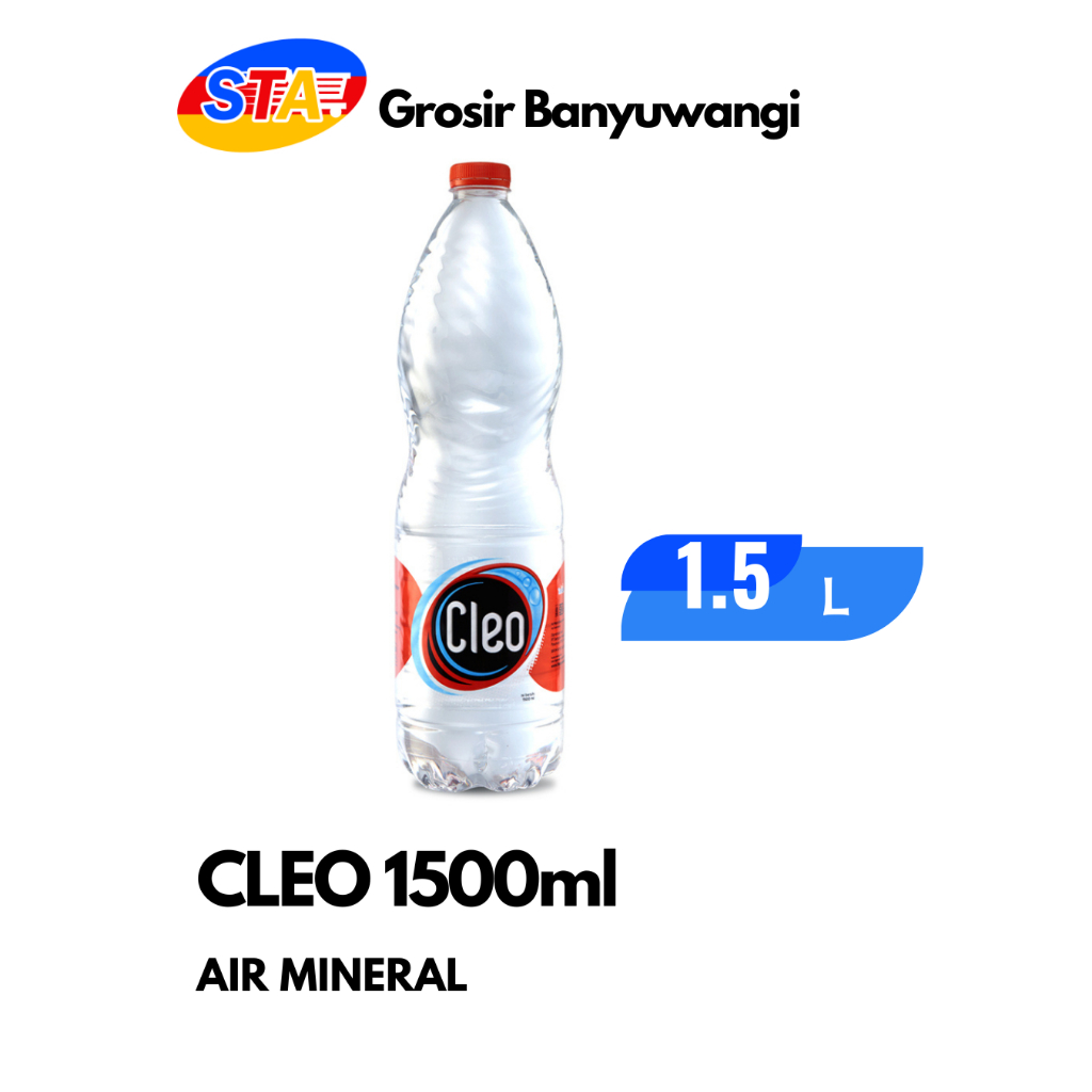 

Cleo 1500ml | Air Mineral Kemasan Botol 1.5L