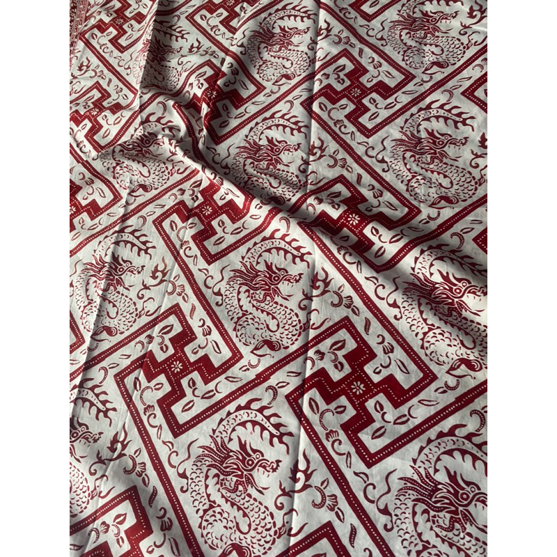 PREMIUM KAIN BATIK KOMBINASI TULIS MOTIF BENJI NAGA/ BAHAN KATUN PRIMIS HALUS/ ASLI BATIK PEKALONGAN