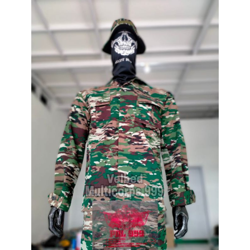 BAJU PDL MATRA DARAT/BAJU PDL TNI/VELBED