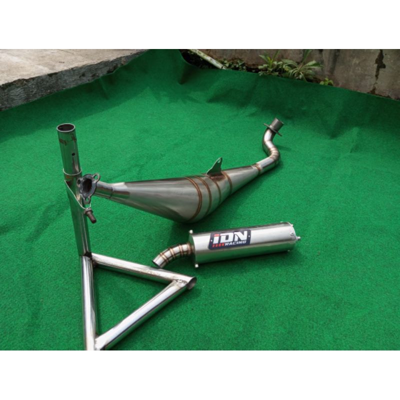 KNALPOT FIZ R SELINCER FULL STENLIS ORIGINAL IDN RACING