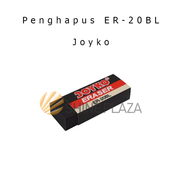 

Penghapus Pensil Hitam Besar Joyko ER-20BL - Pencil Eraser Joyko