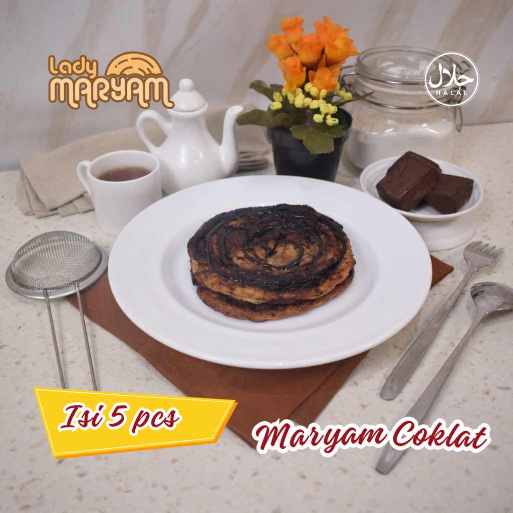 

Roti Maryam Cokelat Isi 5 Piece