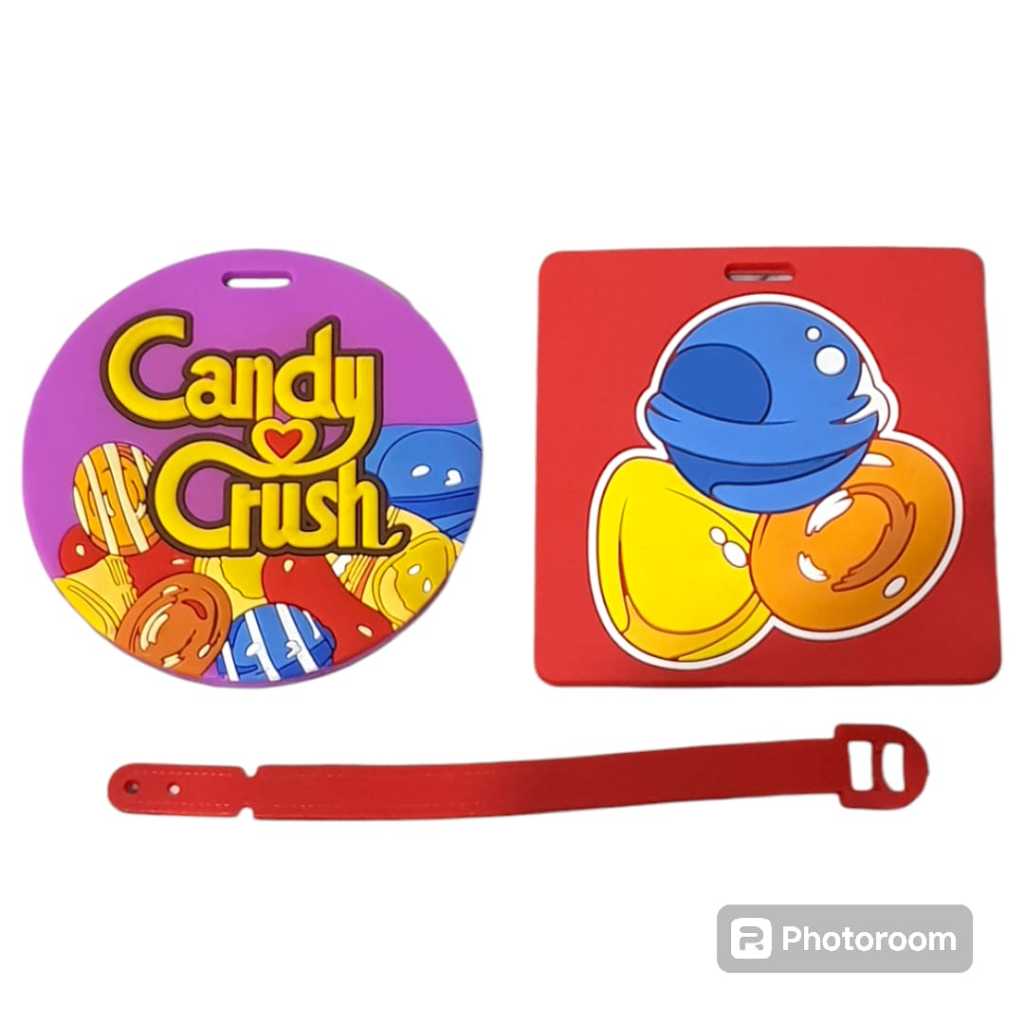 HANGTAG HANG TAG Candy Crush Label Koper Tag Label