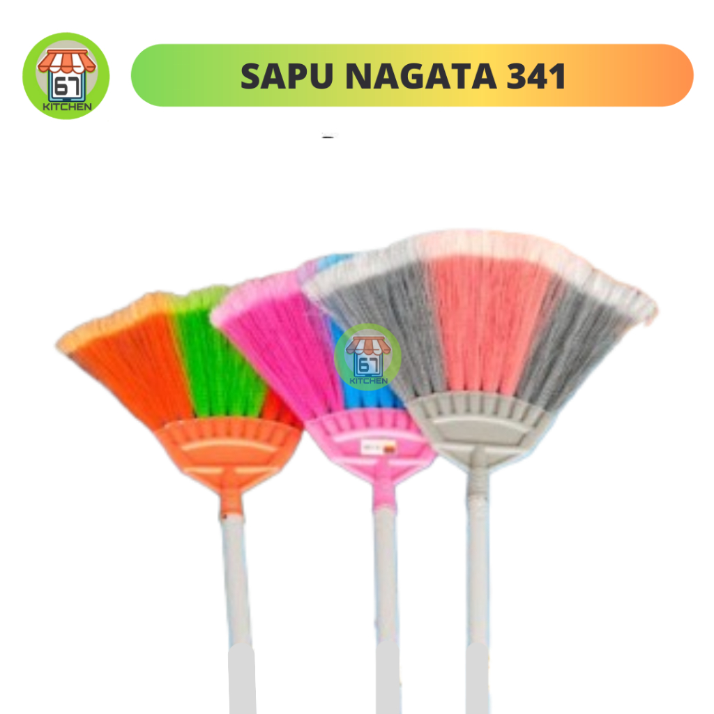 Sapu Lantai Plastik Nagata 341 Sapu Lantai Plastik