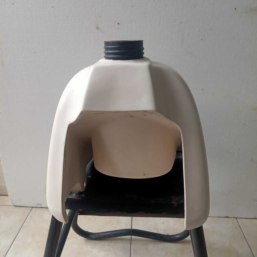 Tangki Jadul Vintage KLX 150 Rangka Deltabox - Tengki Motor trail