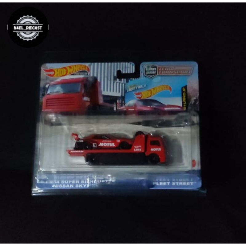Hotwheels Premium Team Transport LB-ER34 Super Sillhouette Nissan Skyline