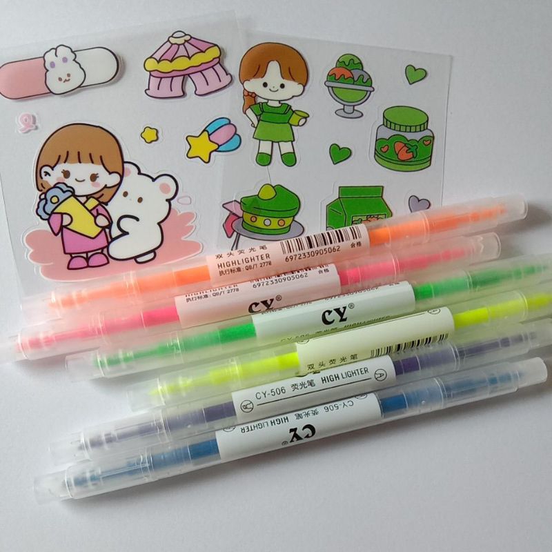 

Pen Highlighter / Stabillo Warna Warni