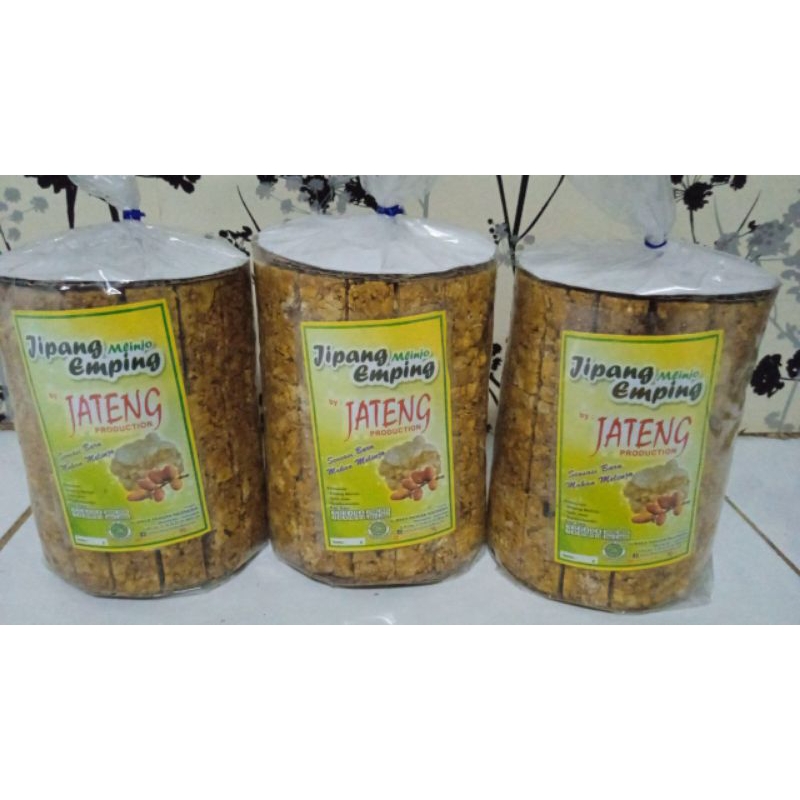 

Jipang emping melinjo asli Wonosobo, kemasan 250gr