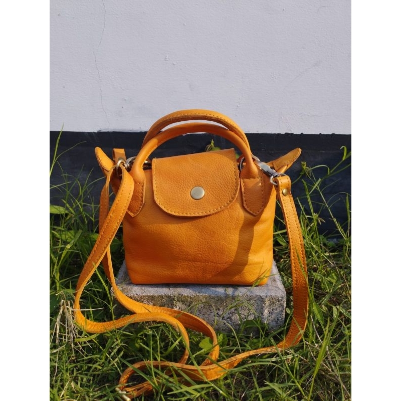 tas kulit handmade tas LC mini