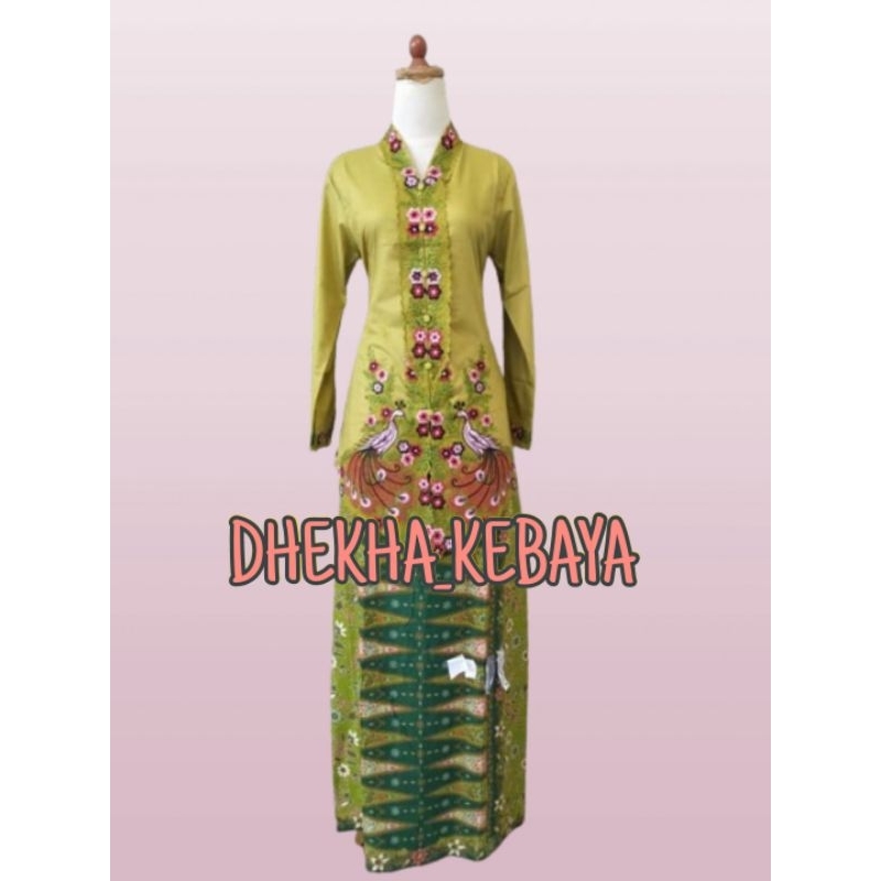 SETELAN KEBAYA ENCIM BETAWI/SETELAN KEBAYA ENCIM DEWASA/SETELAN KEBAYA ENCIM BETAWI JUMBO