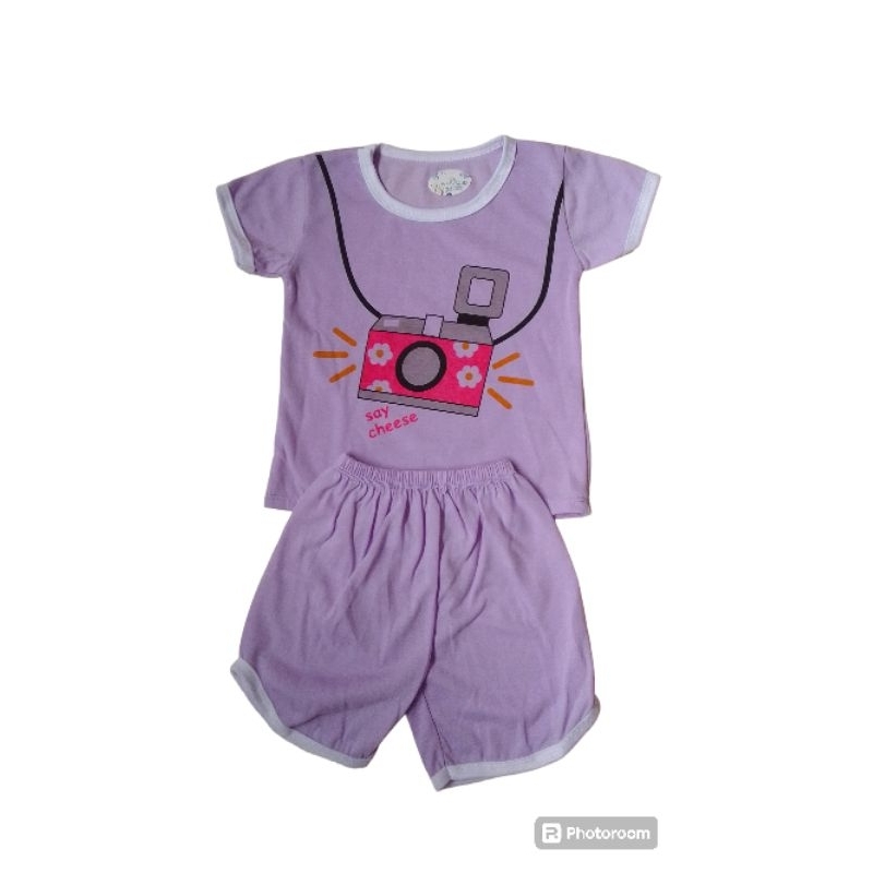 SETELAN BAJU BAYI PEREMPUAN LUCU (0-6 BULAN)