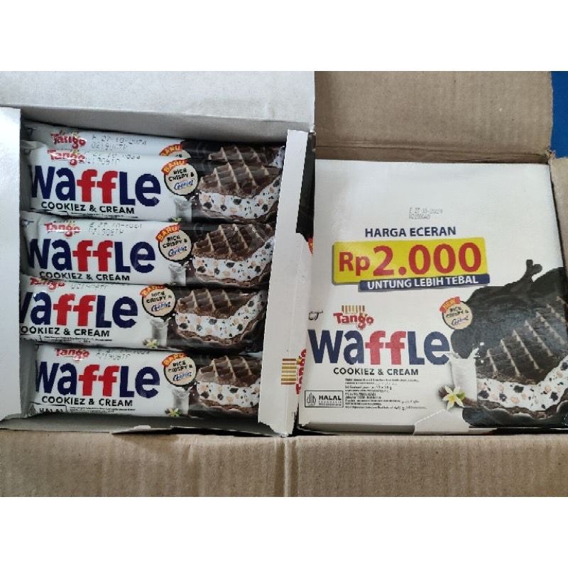 

Waffle tango wafer 1 box isi 12 x 25gr