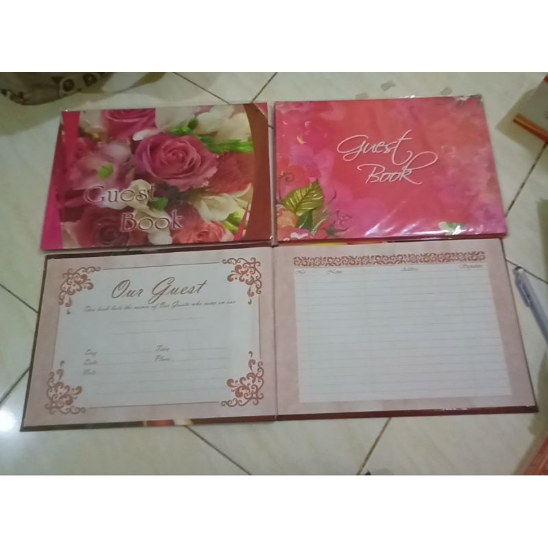 

(1 pcs) BUKU TAMU/GUEST BOOK UKURAN A4