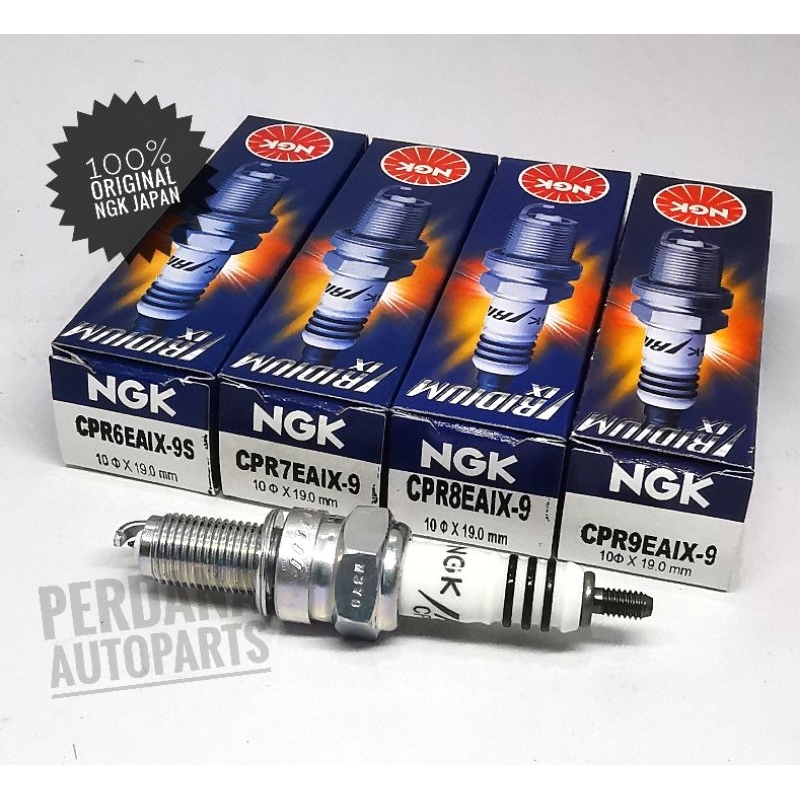 Busi Motor CPR6EAIX-9s, CPR7EAIX-9, CPR8EAIX-9, CPR9EAIX-9 NGK Iridium IX Japan [100% Pasti Ori]