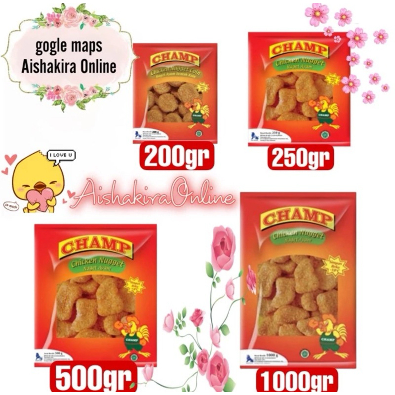 

CHAMP Naget Ayam | CHAMP Chicken NUGGET